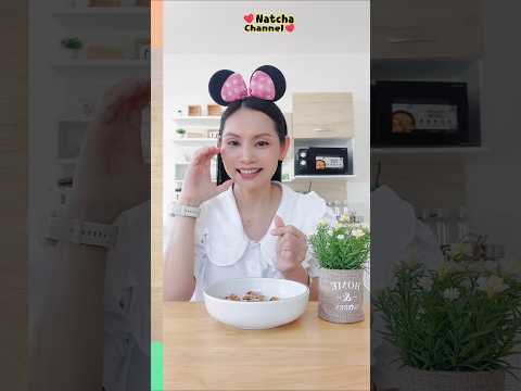 Natcha Channel 💥เมนูกินเล่นเย็นชื่นใจกราโนล่าโยเกิร์ตสินค้าดีบอกต่อ