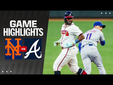 Mets vs. Braves Game Highlights (9/24/24) | MLB Highlights