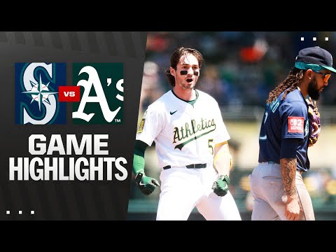 Mariners vs. As Game Highlights (5/7/25) | MLB Highlights