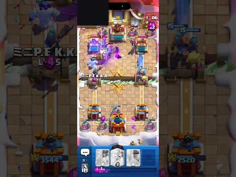 【クラロワ】古のエリポン対決　【CLASH ROYALE】#shorts
