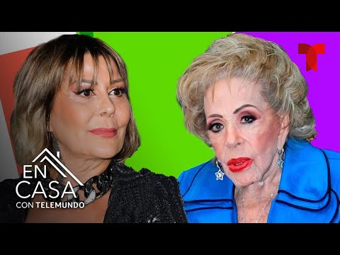 Alejandra Guzmán da detalles sobre la salud de Silvia Pinal | En Casa Con Telemundo