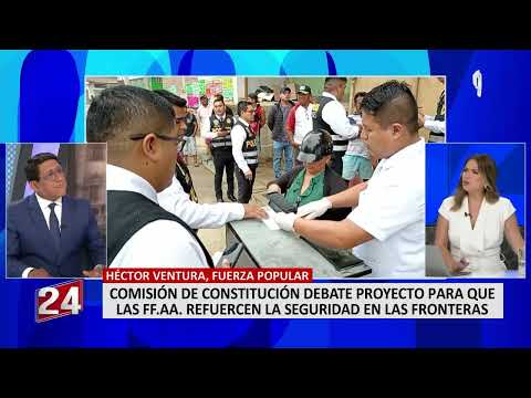 Héctor Ventura sobre Tumbes: “La frontera con Ecuador se está desbordando”