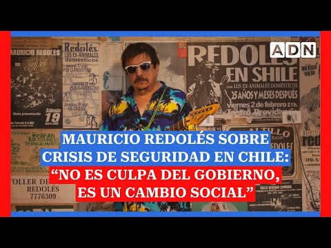 Mauricio Redolés sobre crisis de seguridad en Chile: “No es culpa del gobierno, es un cambio social”