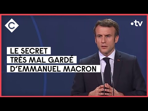 Ambroise Méjean annonce la candidature d'Emmanuel Macron - C à vous - 27/01/2022