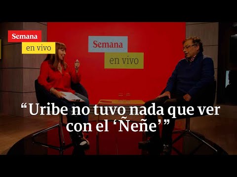 Gustavo Petro habla sobre la participación de Álvaro Uribe en la Ñeñepolítica