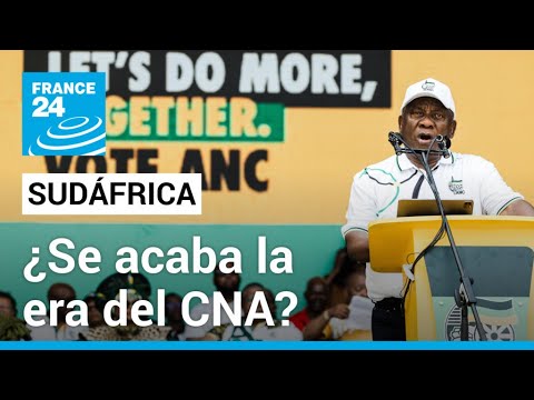 Elecciones en Sudáfrica: ¿ha llegado a su fin la hegemonía del partido CNA? • FRANCE 24 Español