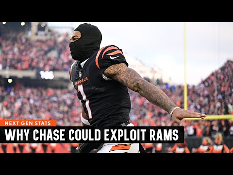 Why Chase could exploit Rams secondary in Super Bowl LVI | Next Gen Edge video clip