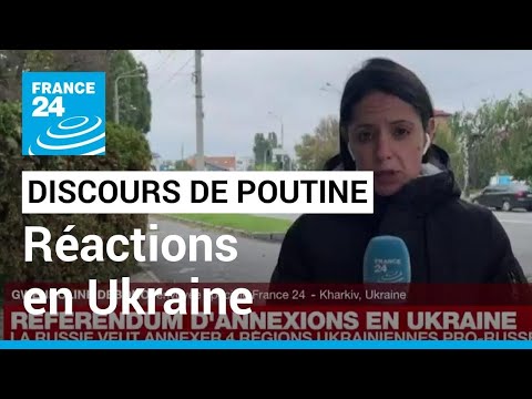 Allocution télévisée de Vladimir Poutine : les réactions en Ukraine • FRANCE 24