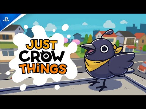 Just Crow Things - Launch Trailer | PS5 & PS4 Games