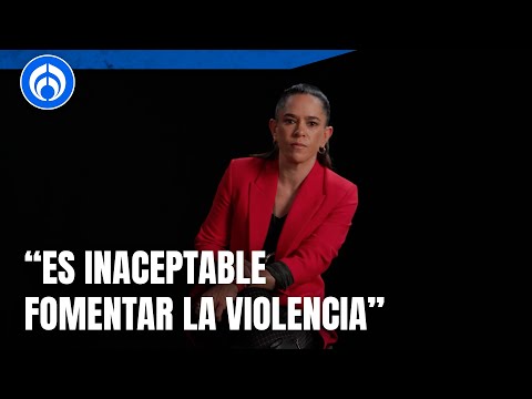 Denuncia cualquier contenido que fomente la violencia: Yuriria Sierra