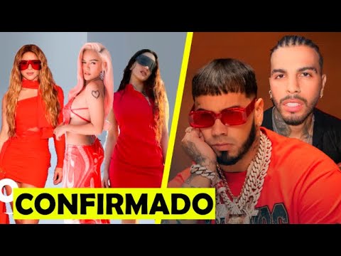 KAROL G SHAKIRA Y ROSALÍA CANTAN JUNTAS  ANUEL Y RAUW HABLAN | MI EX TENIA RAZÓN | TENDENCIAS 2023