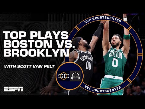 Celtics lock down KD-less Nets to win 9th meeting in a row 🍀 | SC with SVP