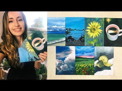 Oiltober Week 2 | Daily Oil Painting Challenge