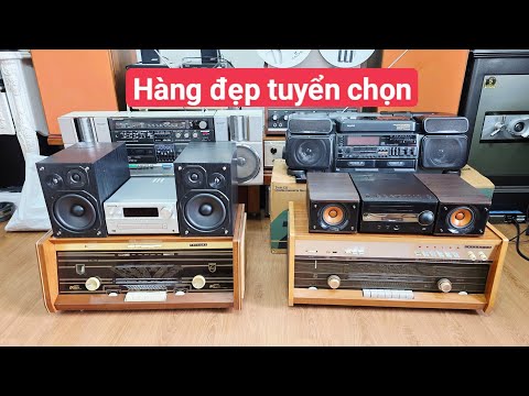 Radio đèn Philips B8,B6 đài cassette Sanyp 950 full box, mini nhật lh,0967874679 