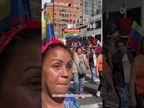 Chavistas e oposição vão às ruas 1 semana depois das eleições na Venezuela