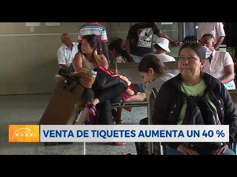 Gran afluencia turistas en la terminal de transporte de Cali por Semana Santa