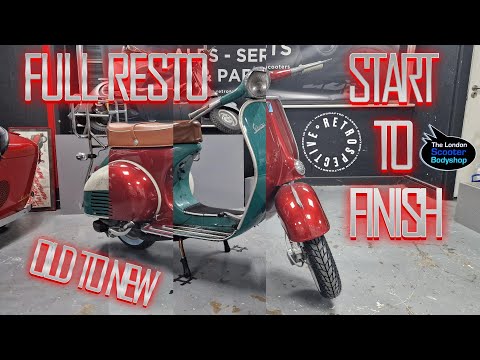 A full RESTORATION at Retrospective Scooters