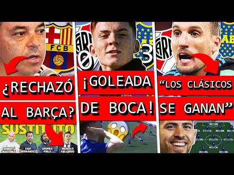 Esto dijo GALLARDO del BARCELONA ¿Es REAL ¿Y Koeman+ BOCA goleo a RIVER+ ARMANI y ROSSI calientan