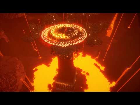 How to Build a Nether Castle! Minecraft Timelapse!