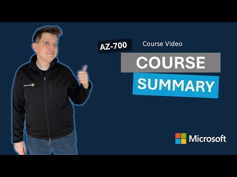 Course Summary AZ-700