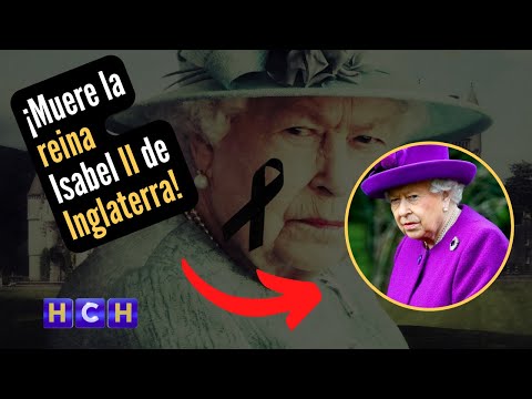 ¡Muere la reina Isabel II de Inglaterra a sus 96 años!
