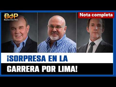 Rafael López Aliaga lidera intención de voto para la Alcaldía de Lima con 22.8, según CIT