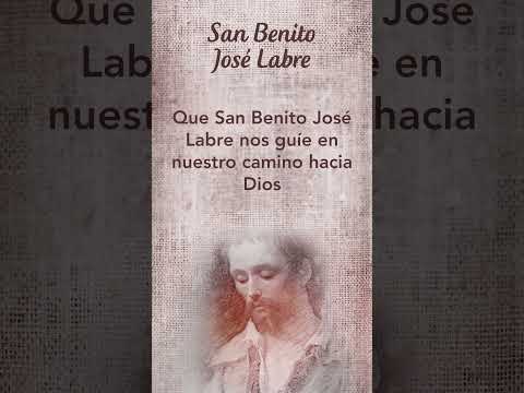 Oración a San Benito José Labre #SantoDelDía  #TeleVID #Shorts