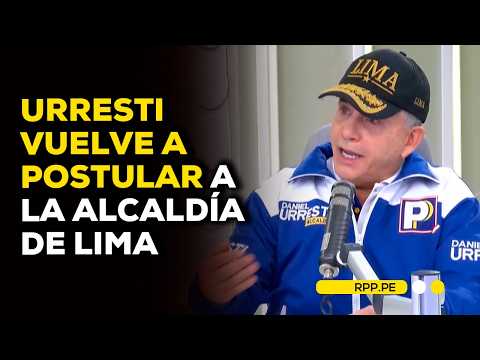 Daniel Urresti admite desconocer que no puede renunciar a la alcaldía de Lima