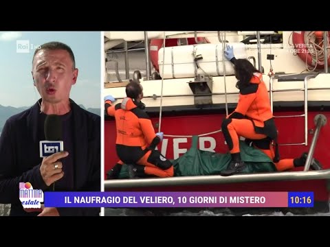 Il naufragio del veliero: 10 giorni di mistero - Unomattina estate 28/08/2024