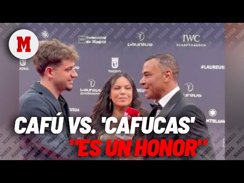 Cafú: Es muy gratificante que a Lucas Vázquez le llamen 'Cafucas'