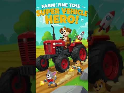 Cobby's Rocket Ride: Upgrades, Allies, and the Ultimate Farm Race Win | ballu | horse | #shorts