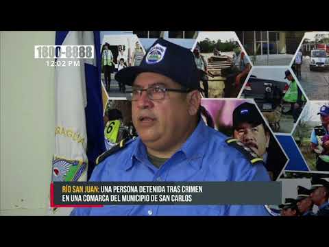 Autor de homicidio es capturado en Río San Juan - Nicaragua