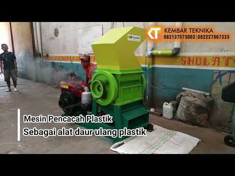Mesin Pencacah Segala Macam Plastik