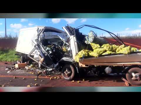Choque entre camiones deja una víctima fatal en Naranjito