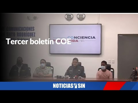 EN VIVO  Boletín #3 del COE Operativo de navidad