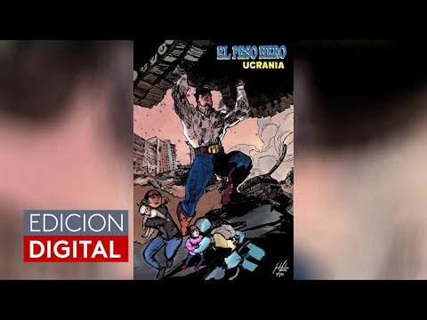 El Peso Hero, el cómic de un superhéroe mexicano que ayuda a Ucrania a defenderse de Rusia