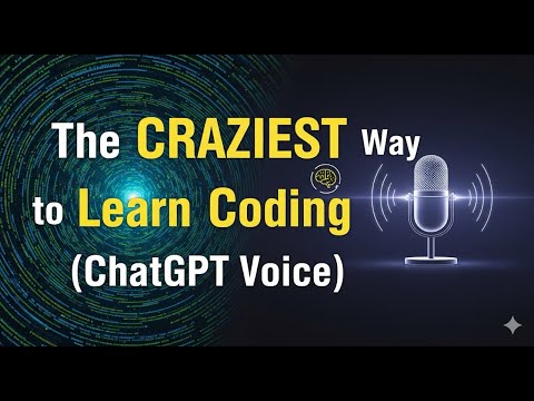 This Trick Makes Learning to Code 10x Easier | ChatGPT VoiceMode + VS Code