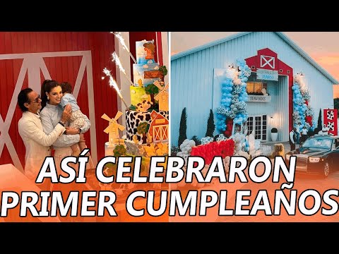 Marc Anthony y Nadia Ferreira CELEBRAN en granja el PRIMER CUMPLEAÑOS de su hijo