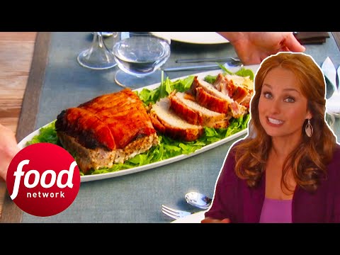 Giada Makes Honey Mustard Pork Roast With Bacon & Butternut Squash Soup | Giada At Home