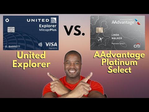 United Explorer vs AAdvantage Platinum Select  |  Which Airline Credit Card is Better?