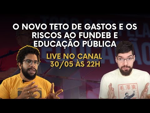 Live com JOÃO CARVALHO - O Novo Teto de Gastos e os riscos ao Fundeb e educação pública