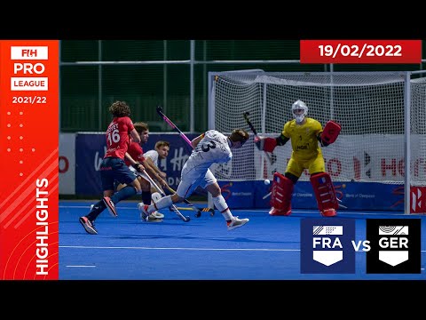 Field Hockey 🏑 FIH Hockey Pro League Season 3: France vs Germany (Men), Game 2 highlights