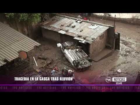 Aluvión golpea La Gasca