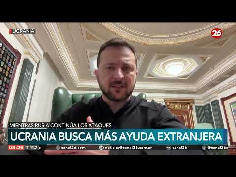 Ucrania busca más ayuda extranjera