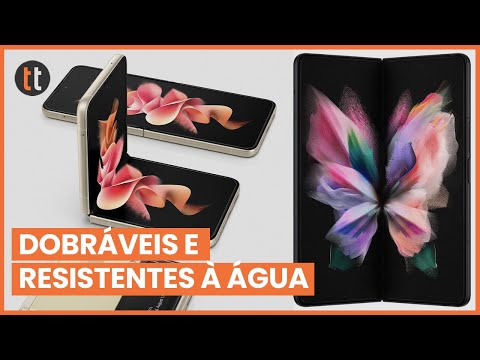 SAMSUNG lança celular DOBRÁVEL e que pode entrar na ÁGUA! E aí, vai arriscar?