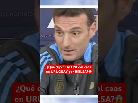 ¿Qué dijo SCALONI sobre BIELSA? | Caos en #Uruguay y palabra de #Argentina #Futbol