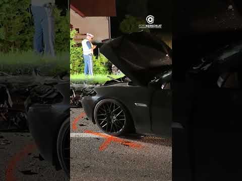 Sekundenschlaf endet im Frontalcrash 2