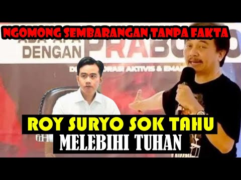 💥 PARAH BANGET! ROY SURYO SOK TAHU MELEBIHI TUHAN, NETIZEN AUTO GERAM