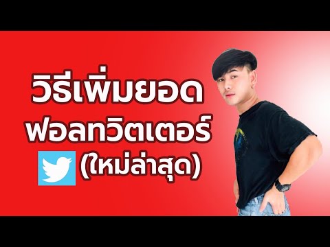 สอนปั๊มฟอลทวิตเตอร์-ใหม่ล่าสุด สอนปั๊มฟอลทวิตเตอร์-ใหม่ล่าสุด
