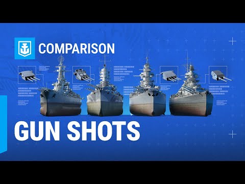 Ship Comparison: Main Battery Guns: North Carolina, Bismarck, Richelieu, Roma